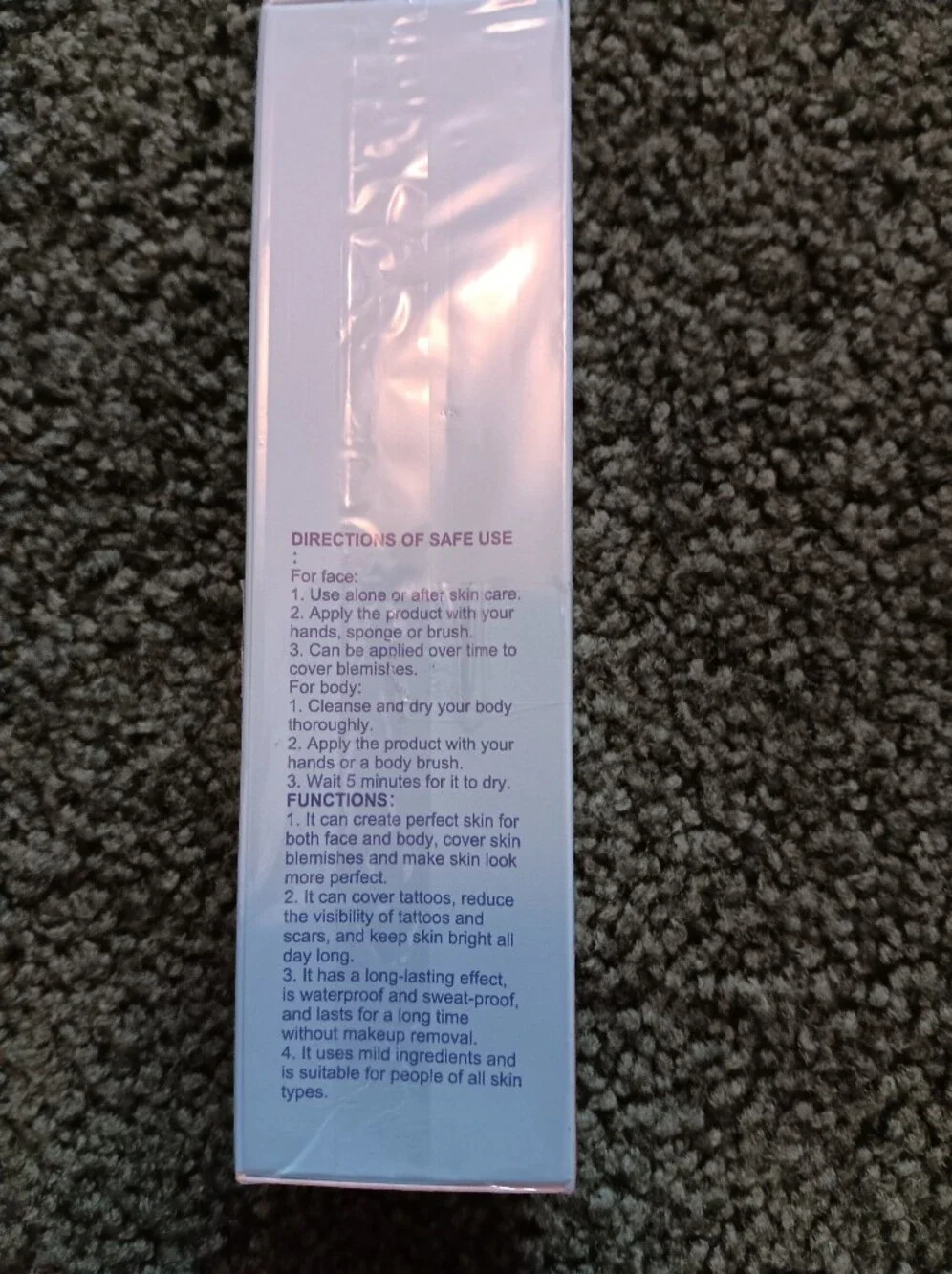 Perfect Cream Skincare Tube
